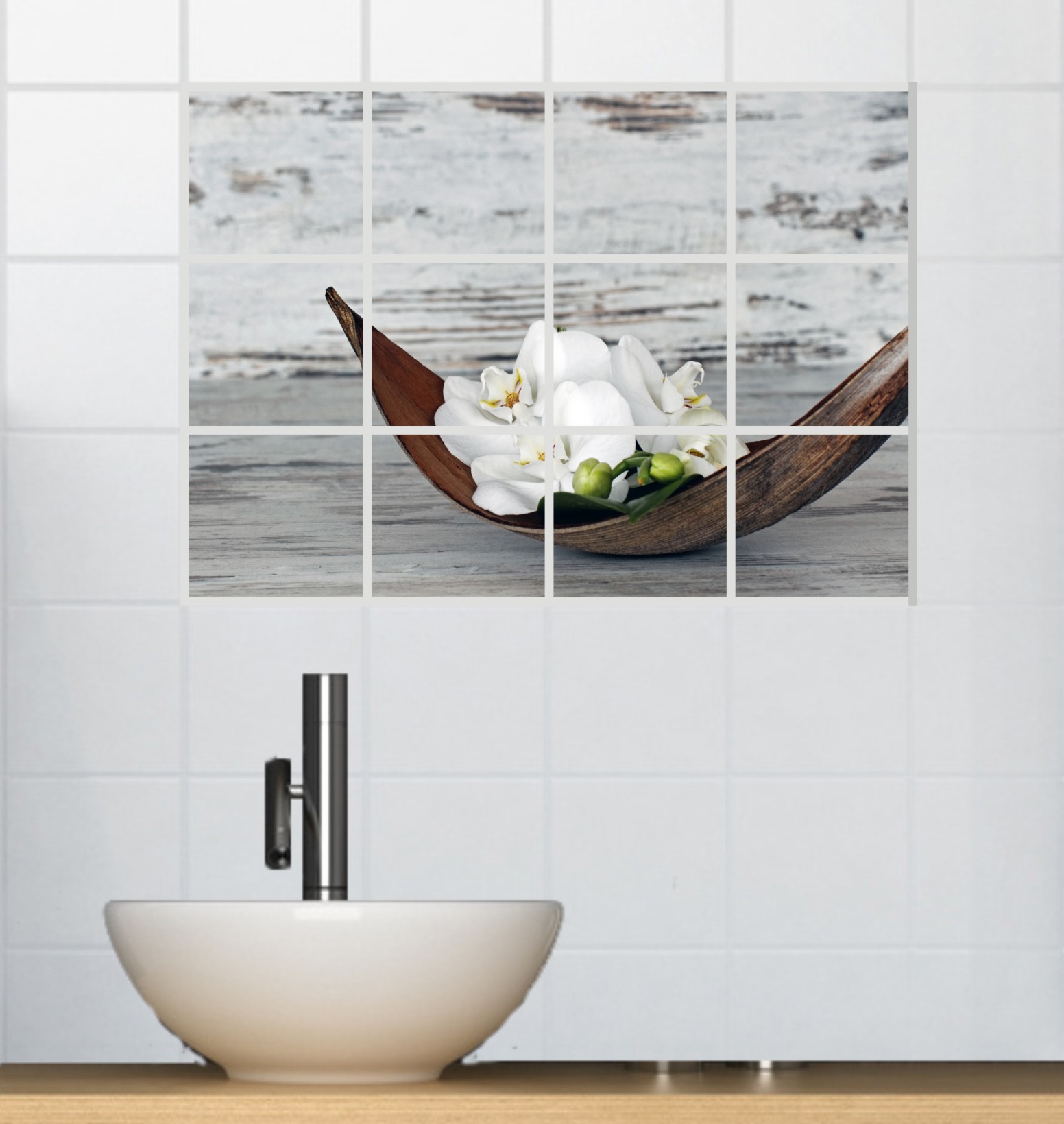 fliesen aufkleber sticker badezimmer küche deko 60x45 cm fls_12