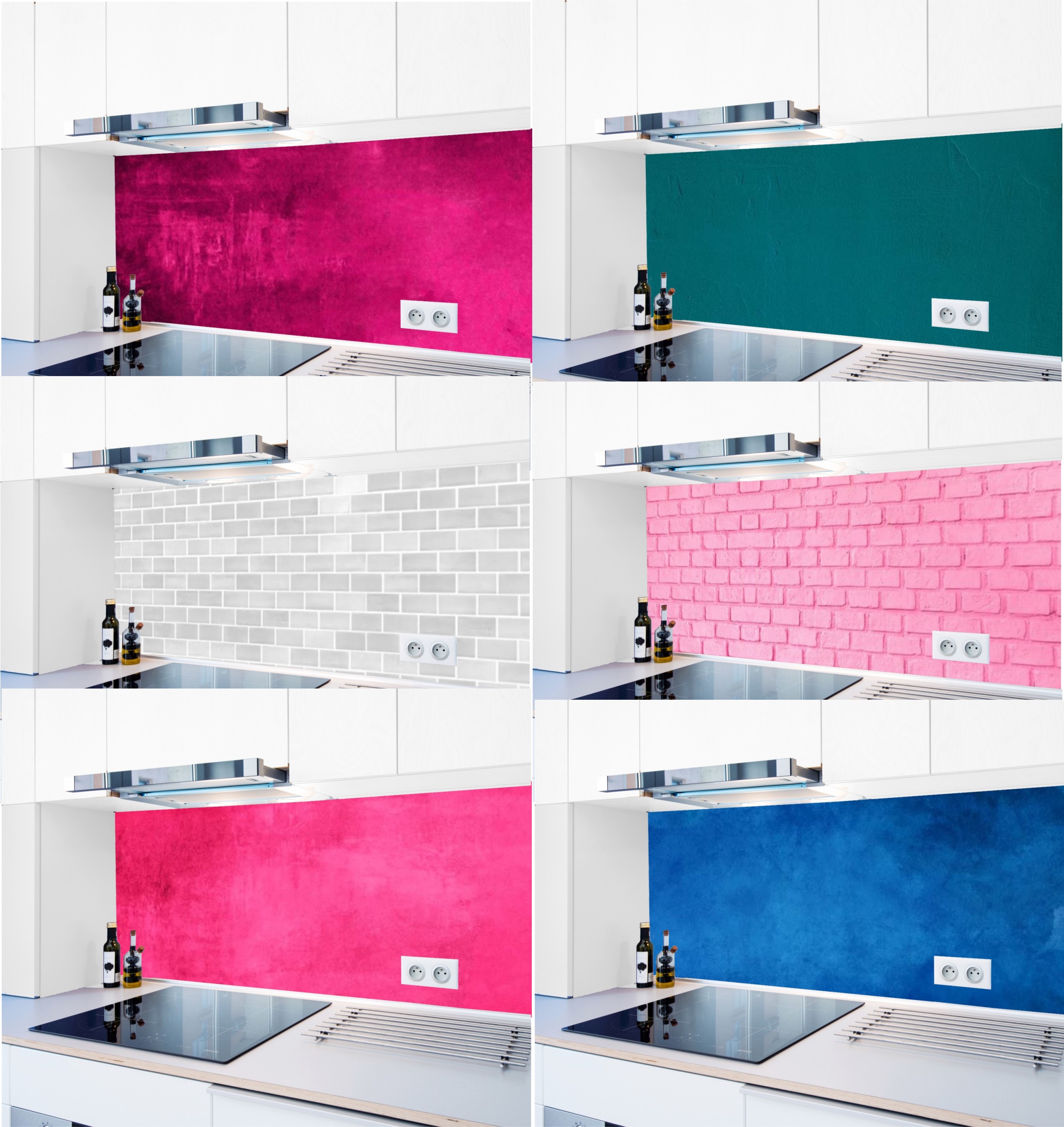 Küchenrückwand Gewürze SP206 Wandschutz Spritzschutz Acrylglas auch nach Maß 
